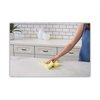 Boardwalk Microfiber Cleaning Cloths, 16 x 16, Yellow, PK24 2164039